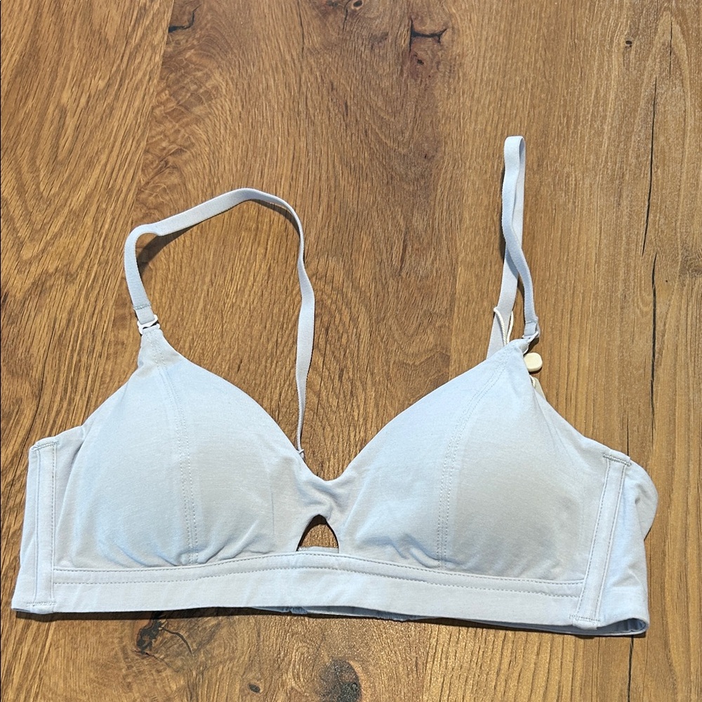 NEIWAI Pure Comfort Wireless Bra 30A Blue Blush Modal Convertible Padded